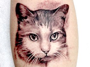 Tatuaggio del proprio gatto