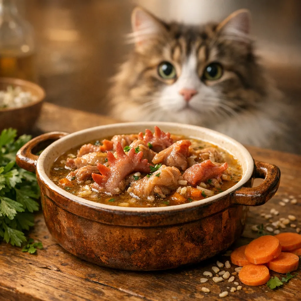 Casseruola di creste di gallo