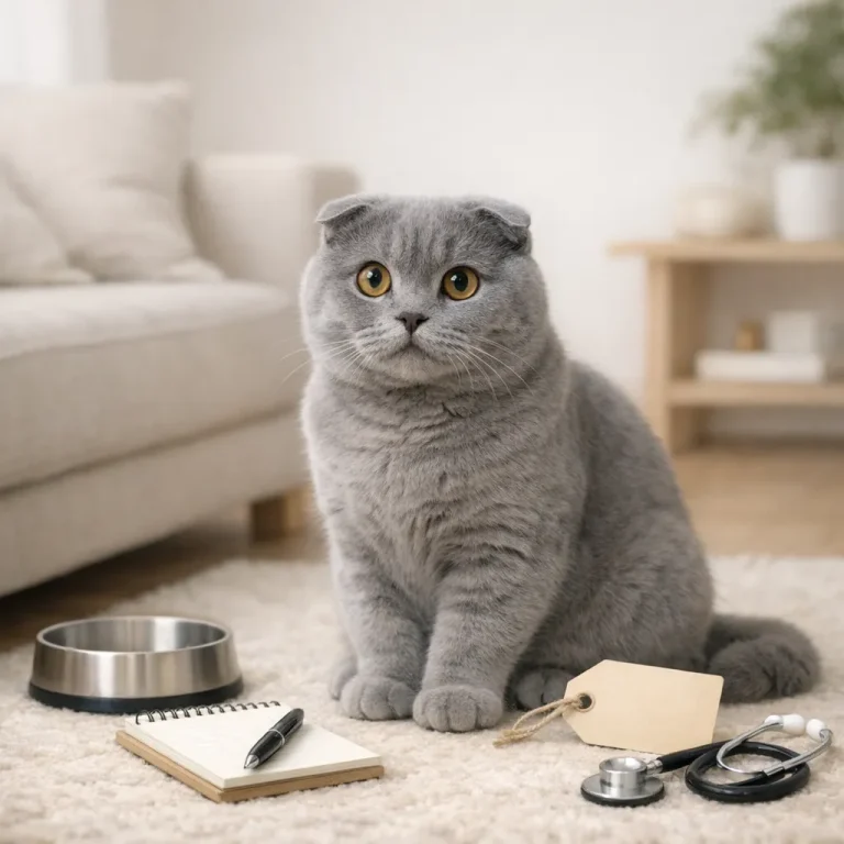 gatto scottish fold