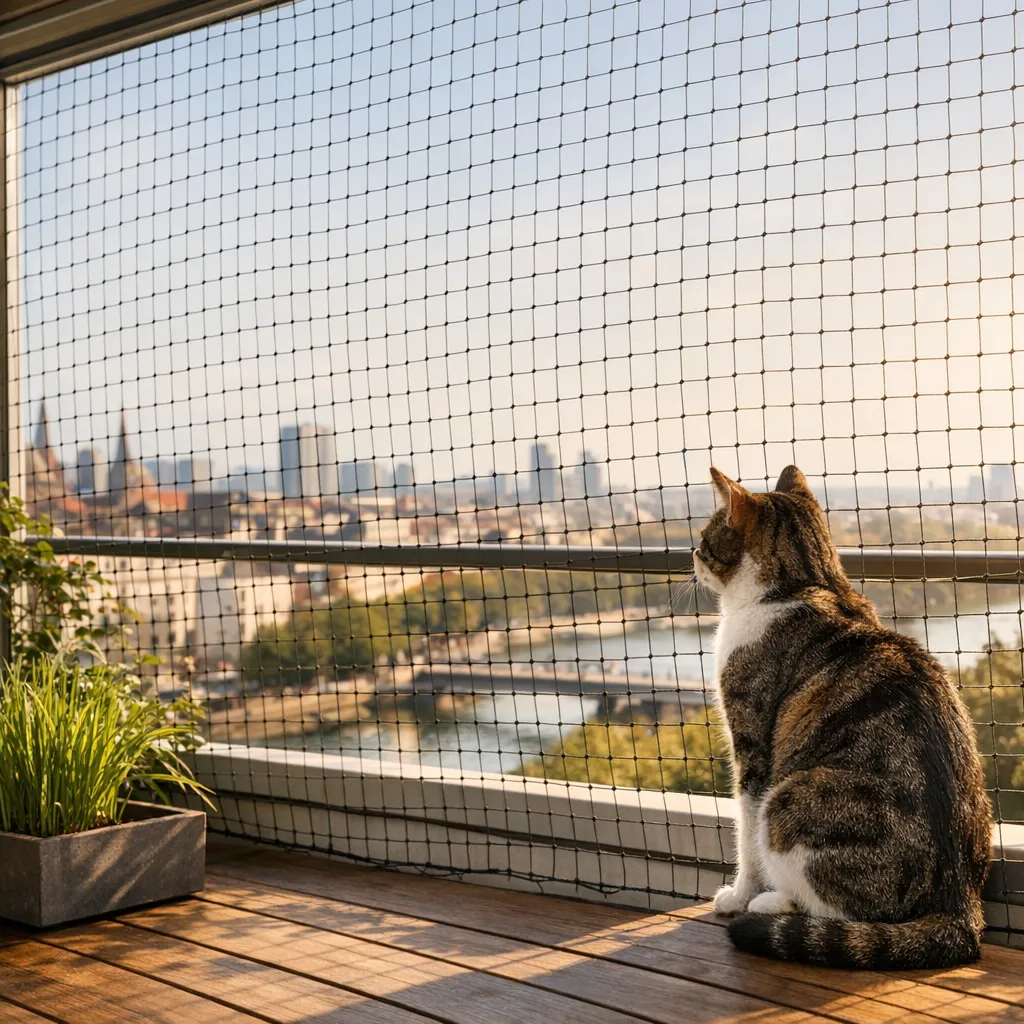 Gatti balcone sicuro