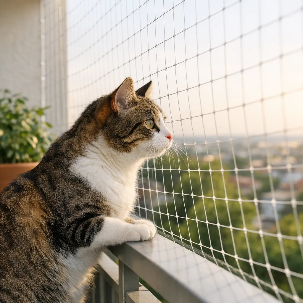 Gatto balcone cadute
