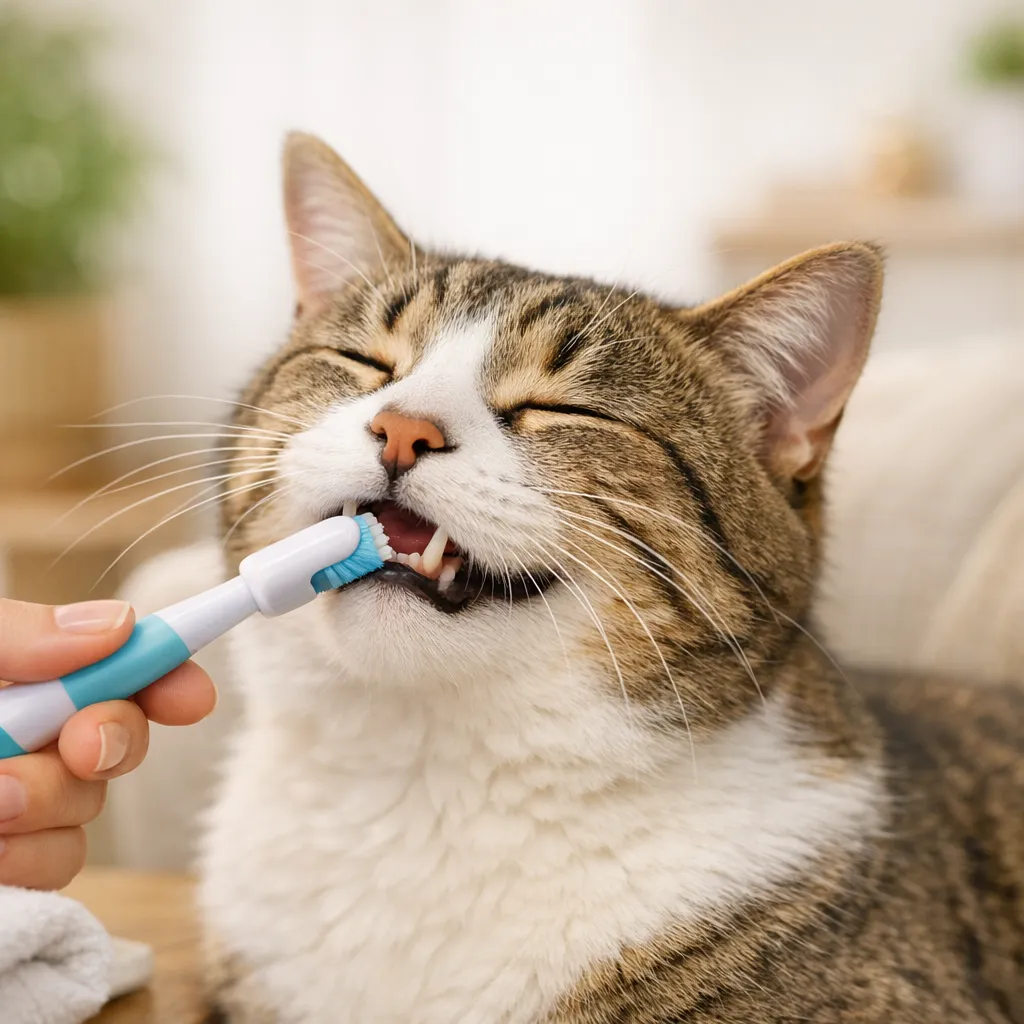 Spazzolino per gatti
