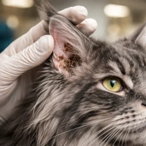 acari orecchie gatto immagini