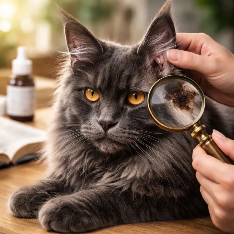 cerume nero gatto