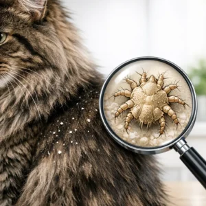 forfora gatto acari