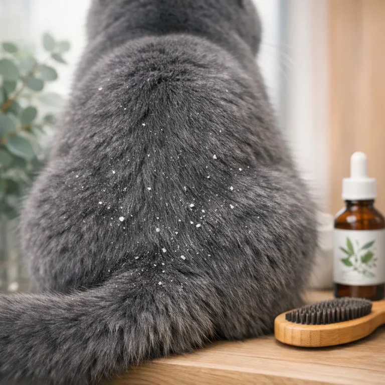 forfora gatto vicino coda