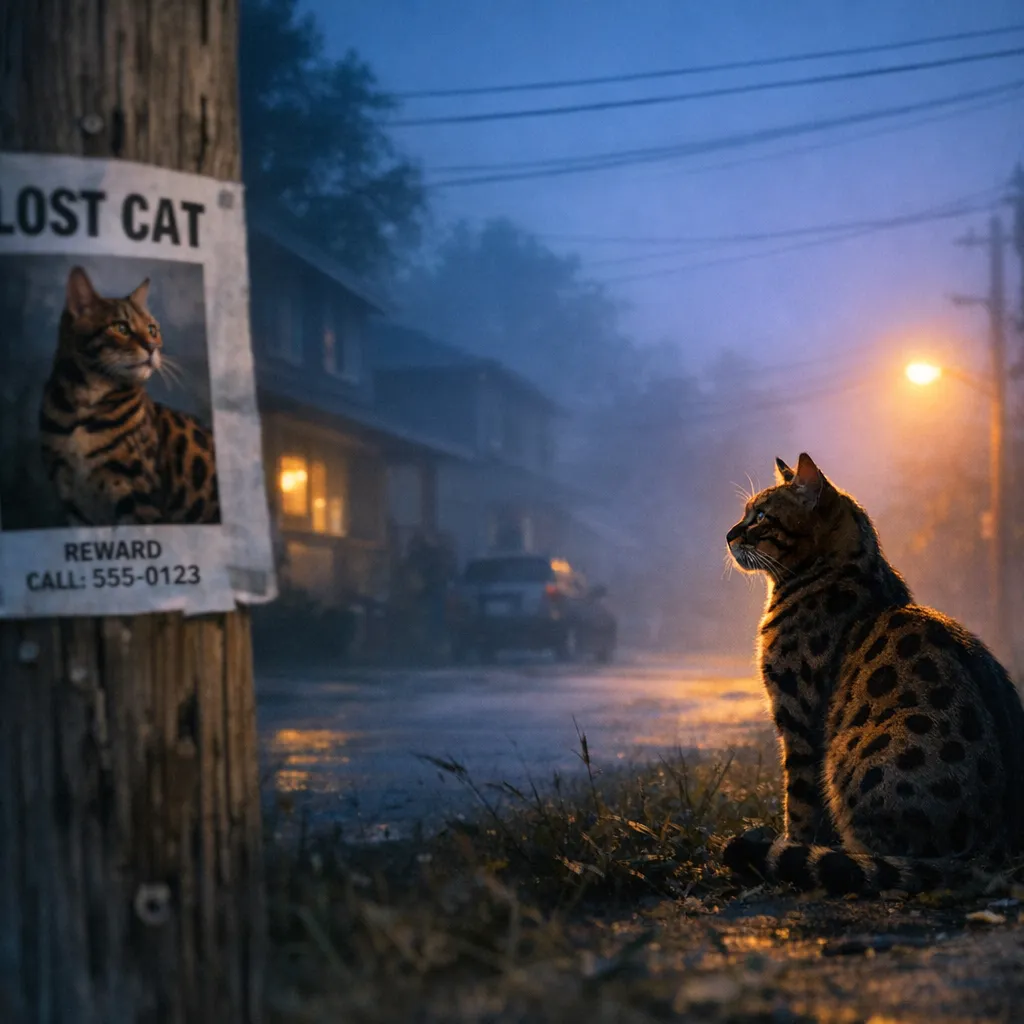gatto smarrito
