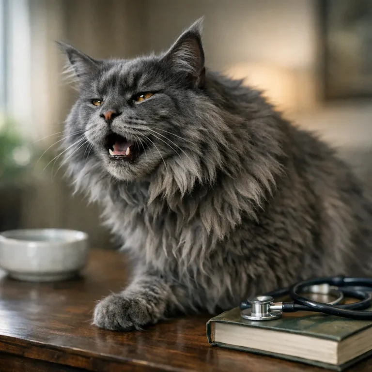 perchè il gatto tossisce