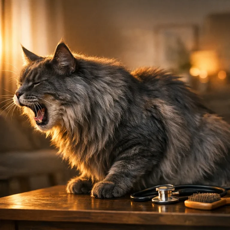 tosse gatto