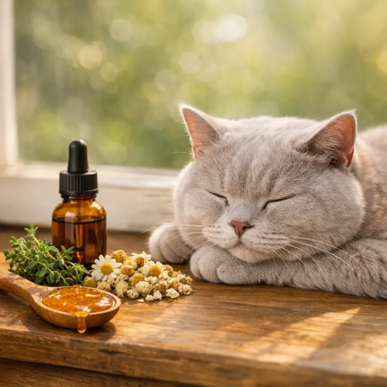 tosse nel gatto rimedi naturali