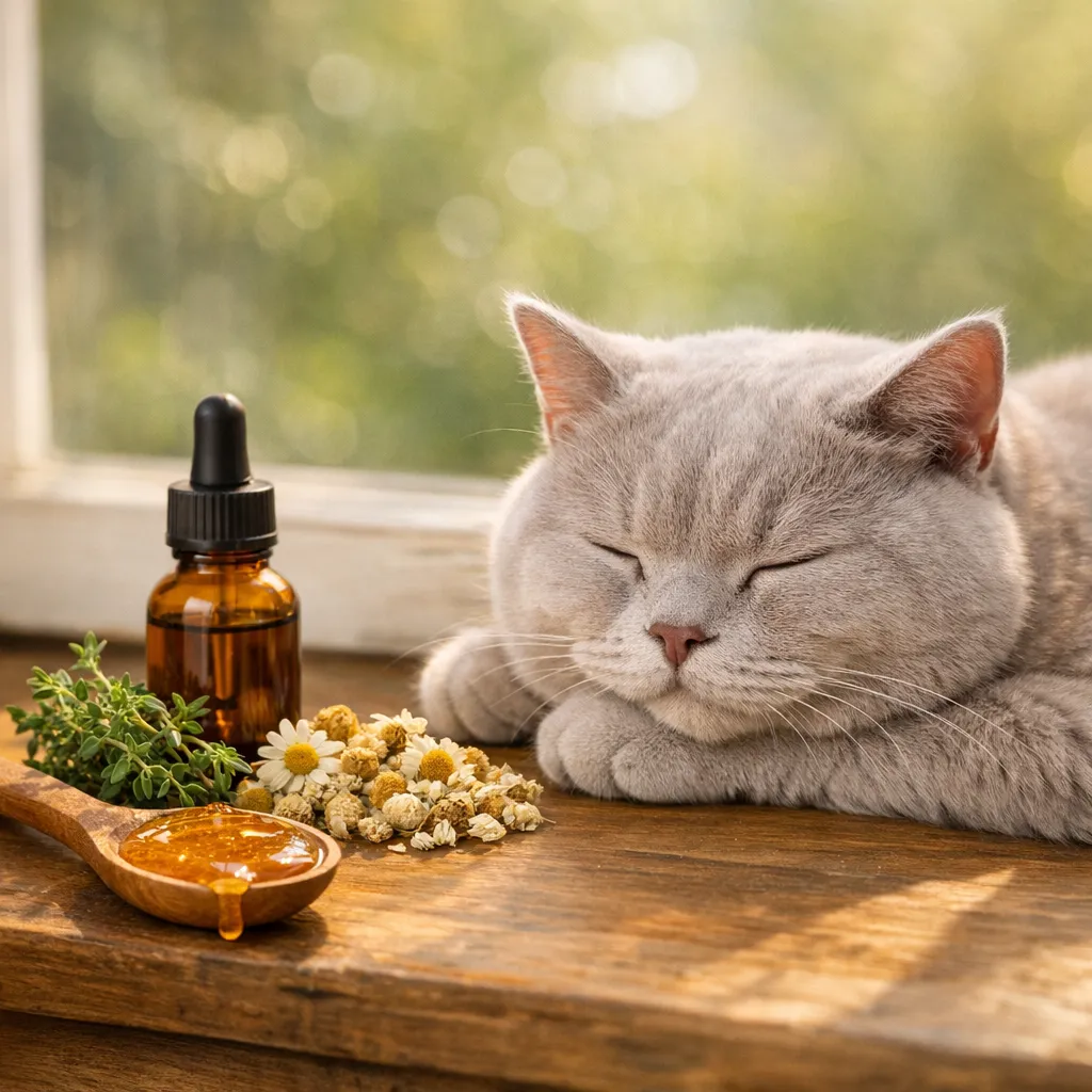 tosse nel gatto rimedi naturali
