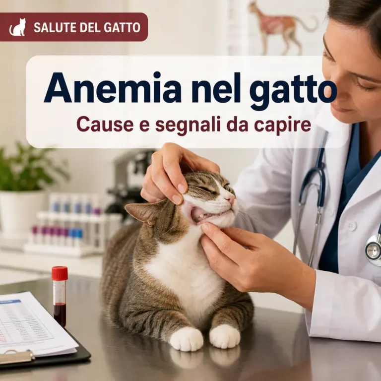 anemia gatto cause