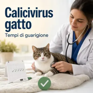 calicivirus gatto guarigione
