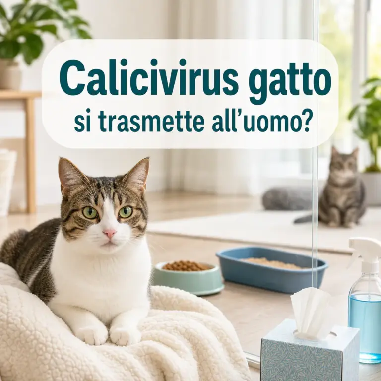 calicivirus gatto si trasmette all'uomo