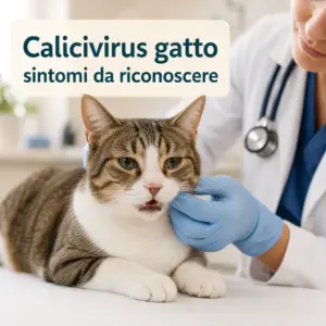 calicivirus gatto sintomi