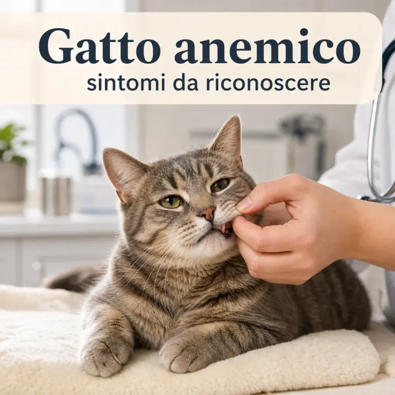gatto anemico sintomi