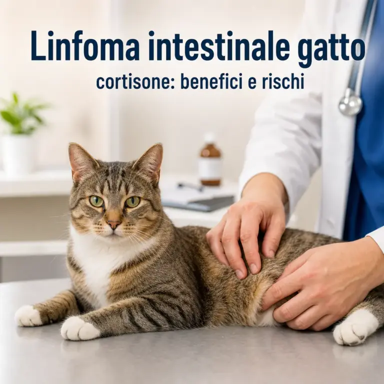 linfoma intestinale gatto cortisone