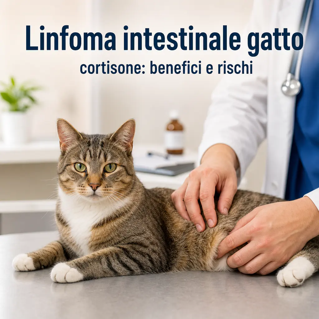linfoma intestinale gatto cortisone