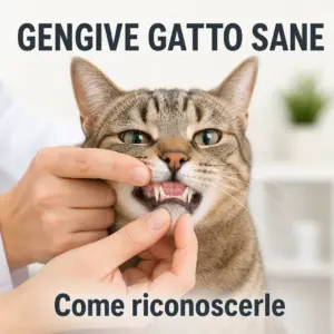 gengive bianche gatto