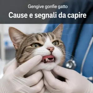 gengive gonfie gatto