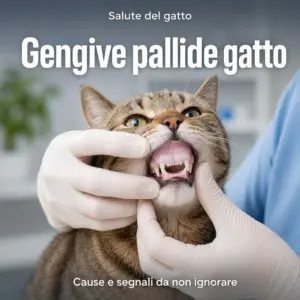 gengive pallide gatto
