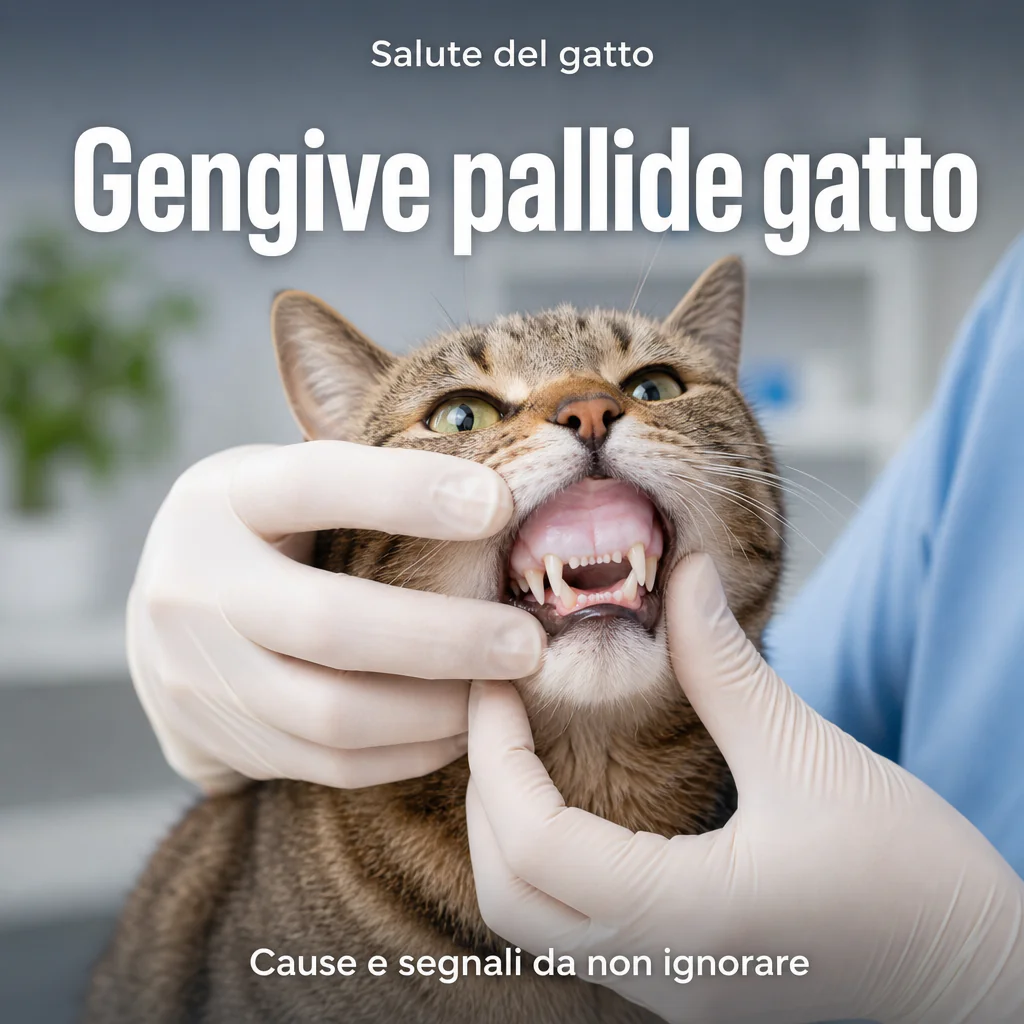 gengive pallide gatto