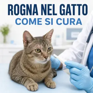 rogna gatto come curarla