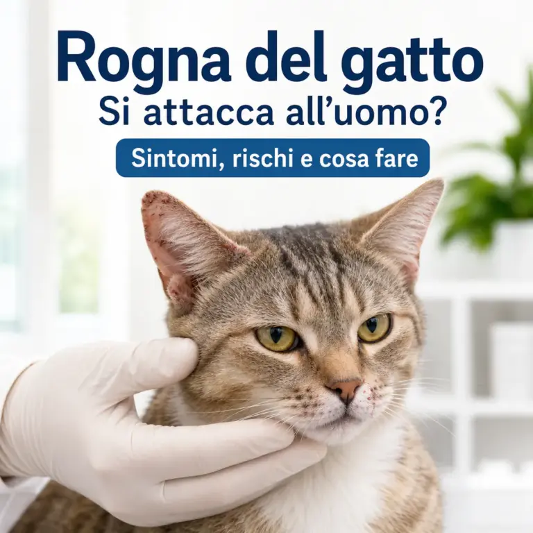 rogna gatto si attacca all uomo